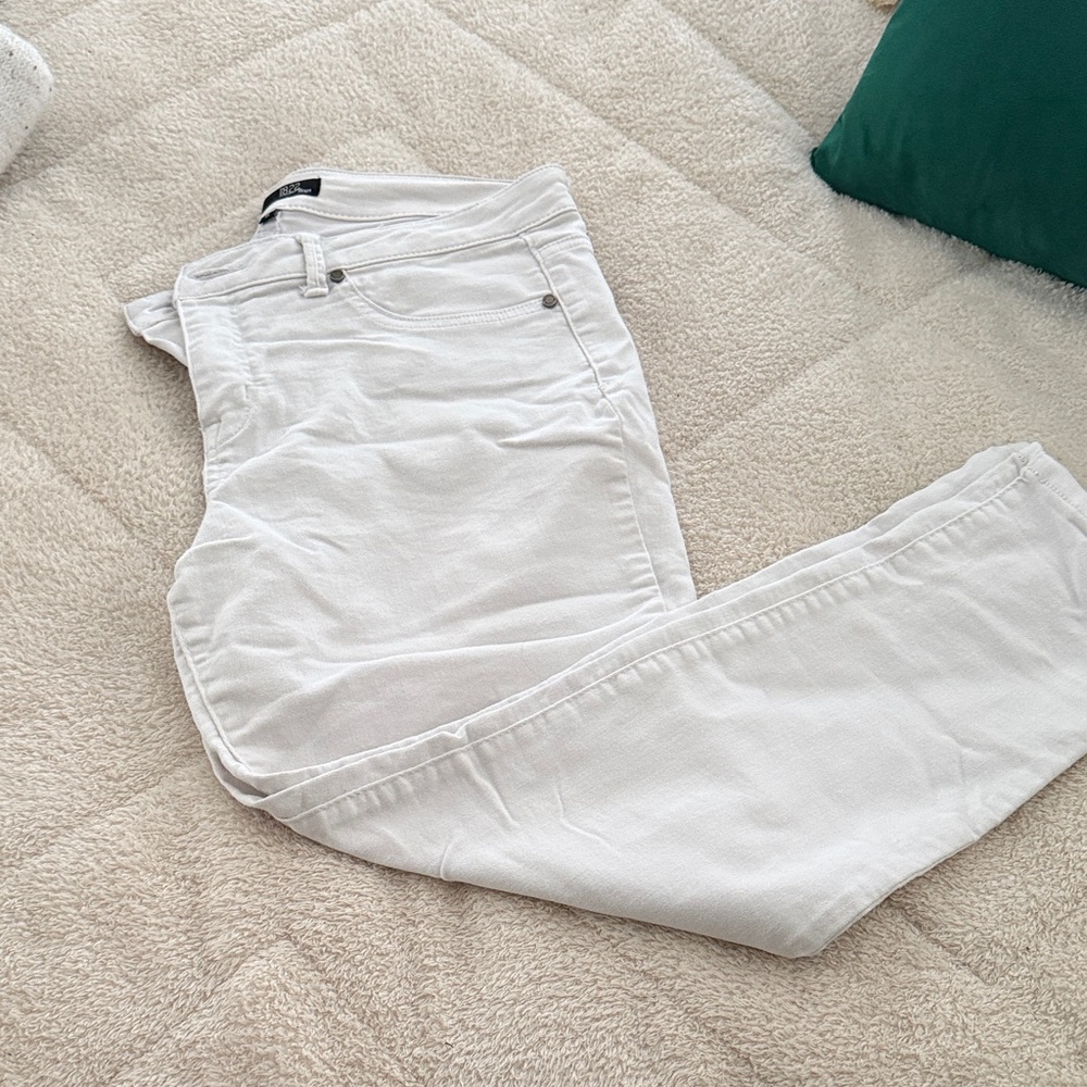 1822 Denim Women's Skinny Jeans in White